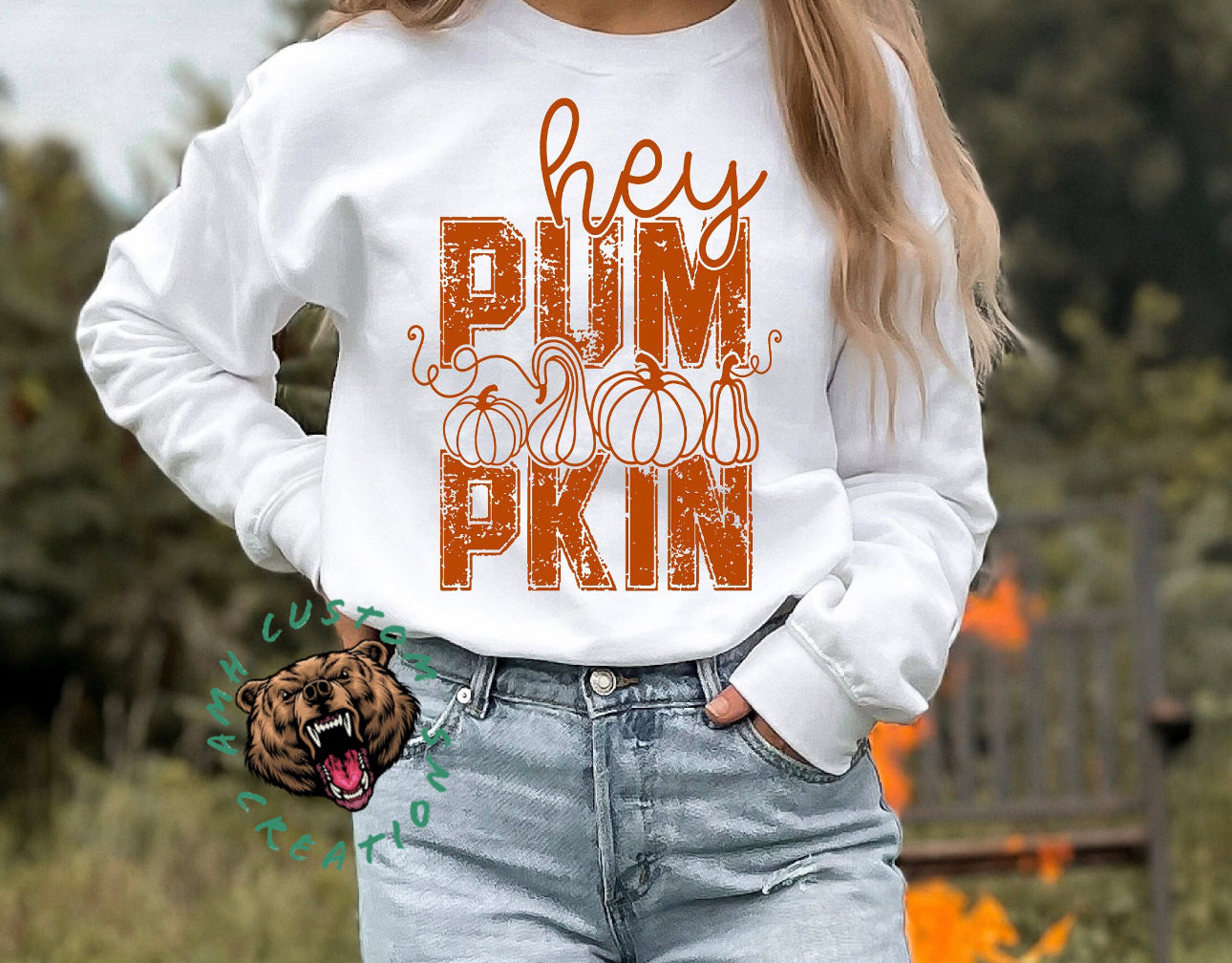 Hey Pumpkin Crewneck