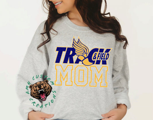 Track and Field Mom Crewneck