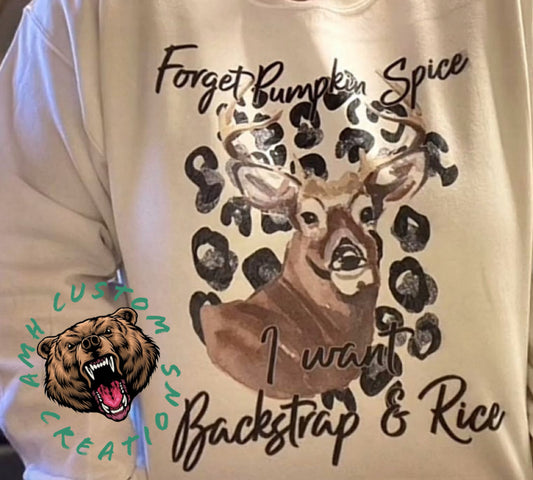 Blackstrap and Rice Crewneck