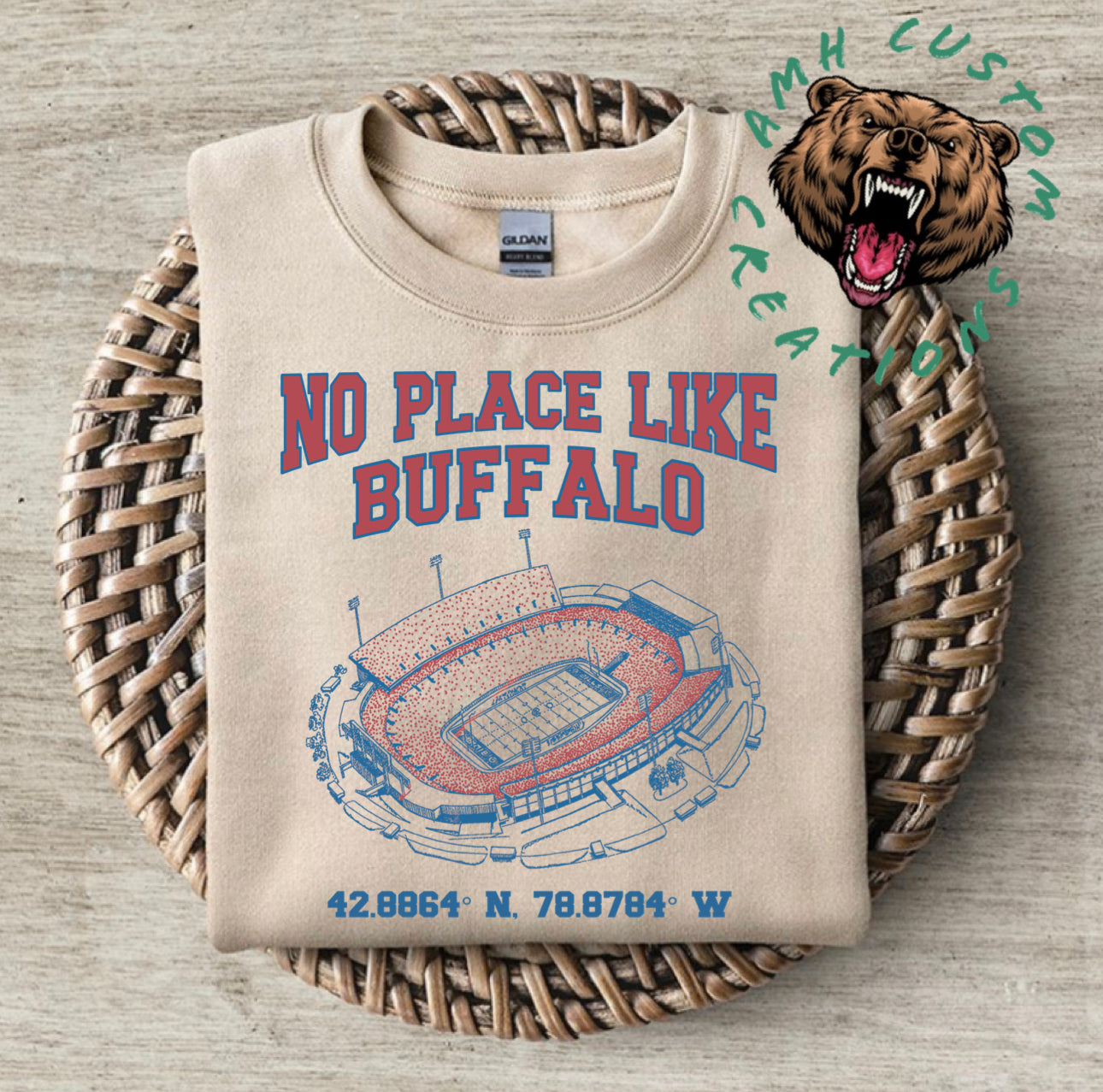 No Place Like Buffalo Crewneck