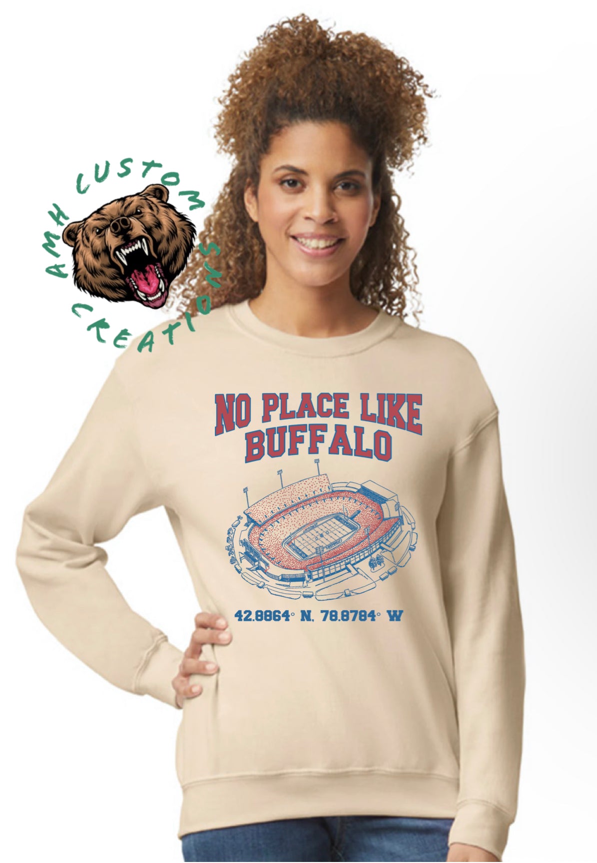 No Place Like Buffalo Crewneck