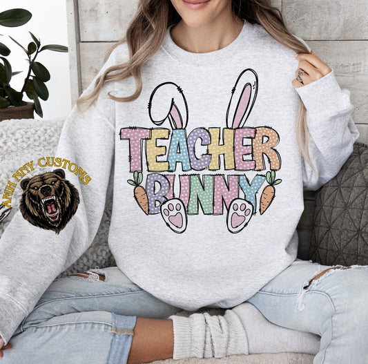 Teacher Bunny Crewneck