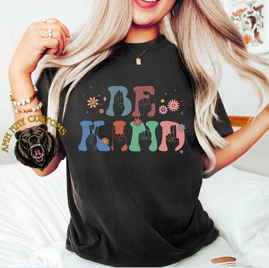 ASL Be Kind Tshirt