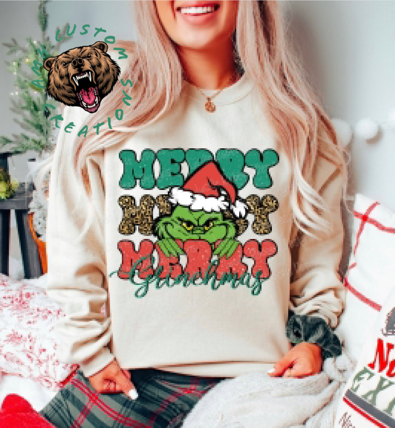 Merry Greenman Crewneck