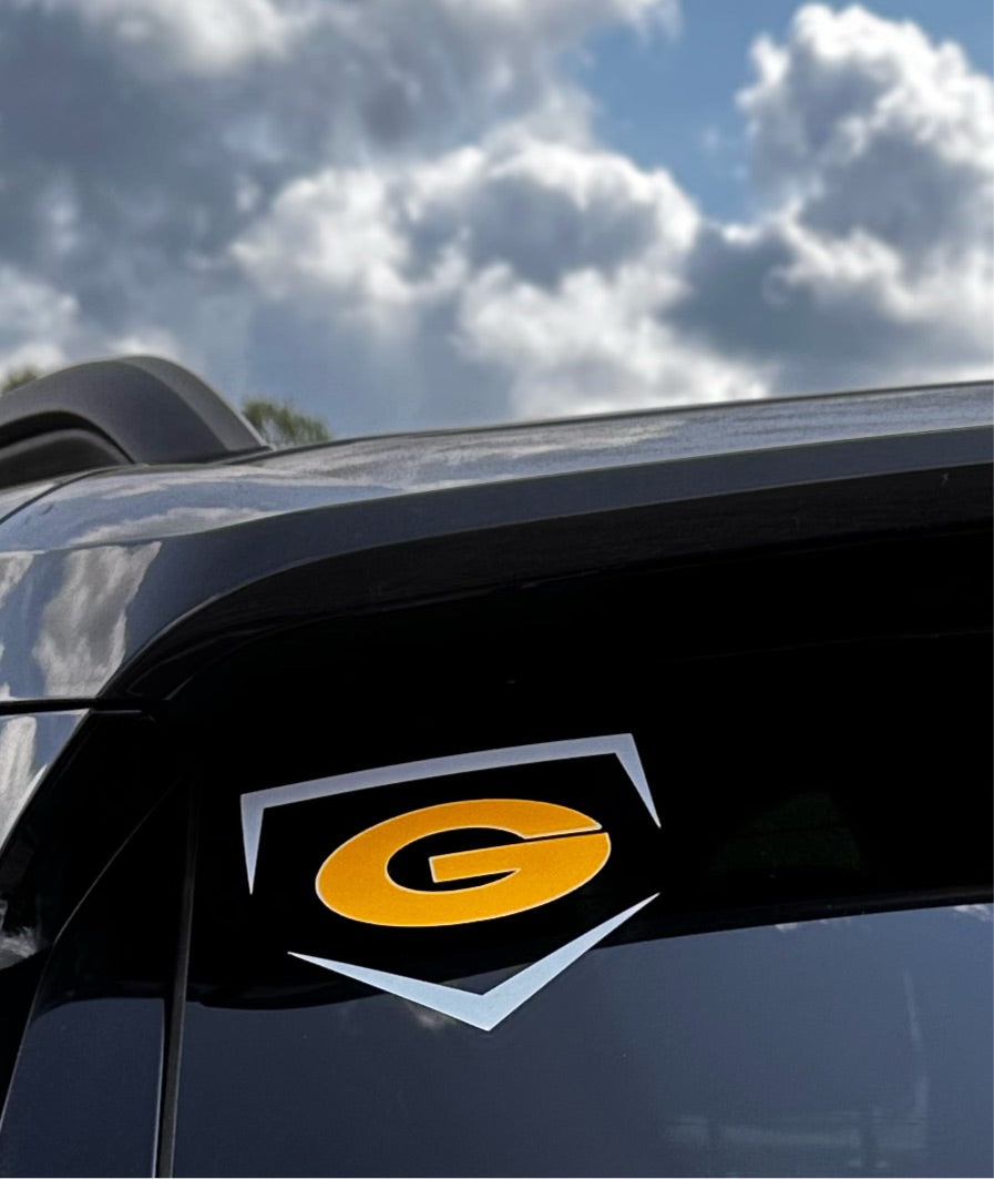 G Baseball Decal